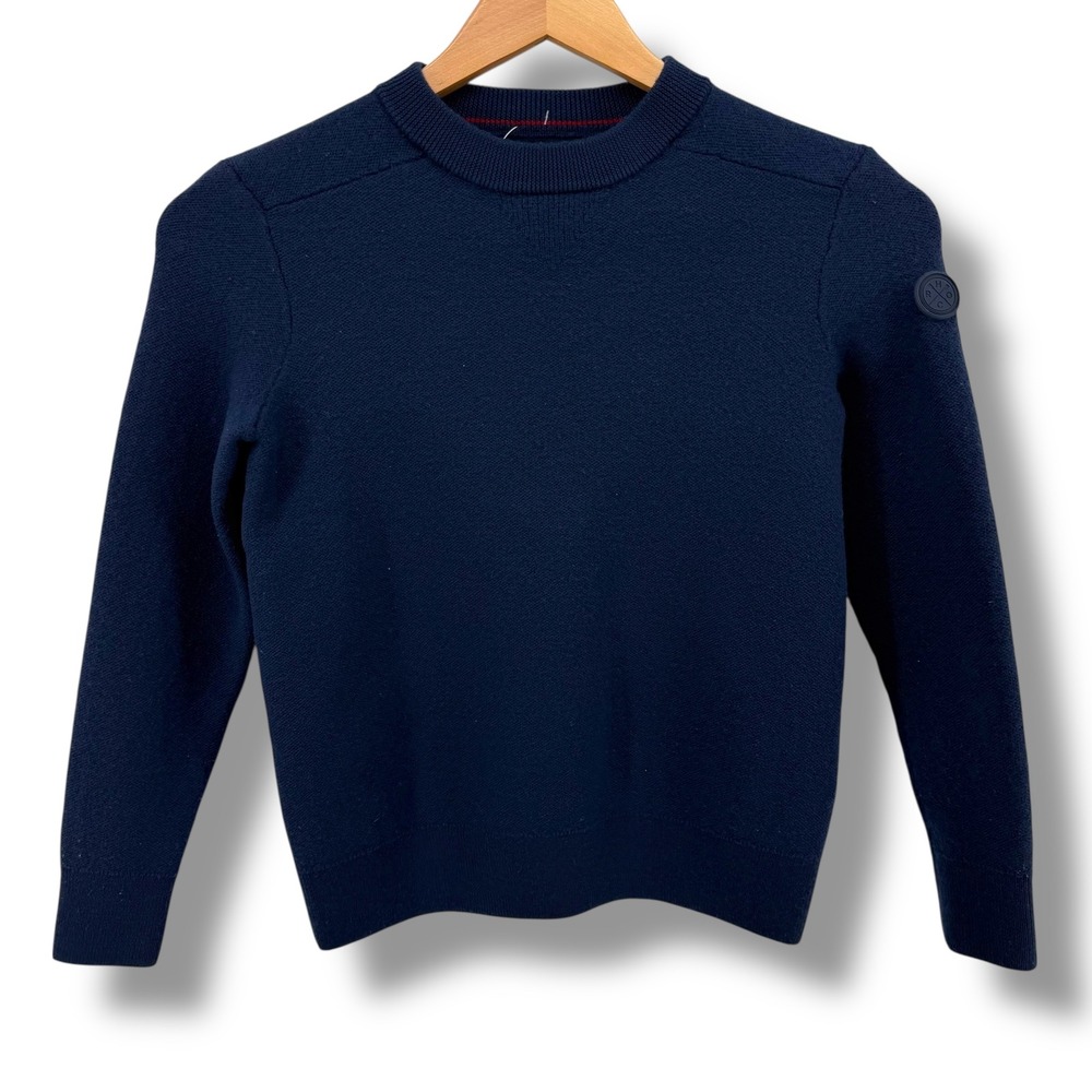 Vineyard Vines Merino Wool Crew Neck Sweater‎ Navy Blue Size M